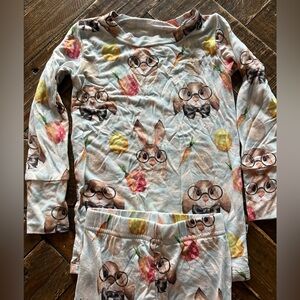 Bums and Roses-2T Easter Pajamas
